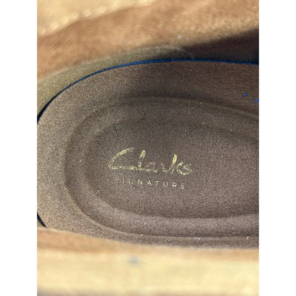 Clarks Signature Men Dark Brown Leather Chukka Ankle Boots 261833807110 Size 12M